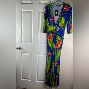 Maxi Tropical Dress